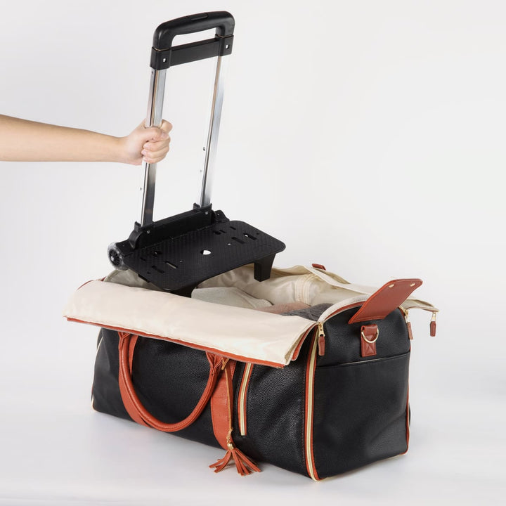 Carry-On Travel Bag with Optional Wheels | Wrinkle-Free & Water-Resistant