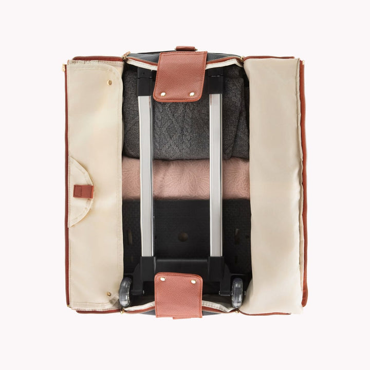 Carry-On Travel Bag with Optional Wheels | Wrinkle-Free & Water-Resistant