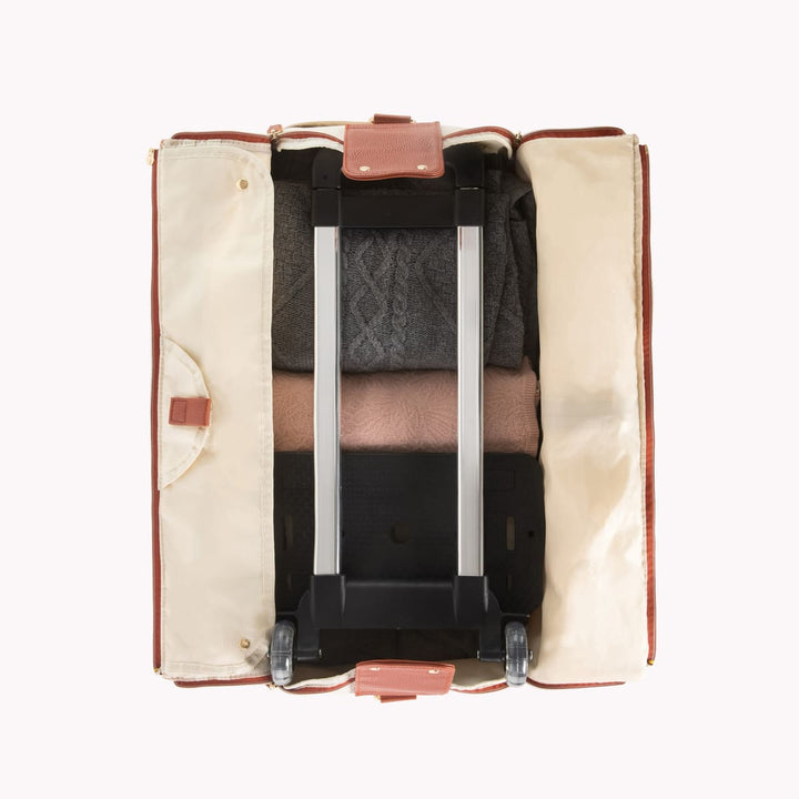 Carry-On Travel Bag with Optional Wheels | Wrinkle-Free & Water-Resistant