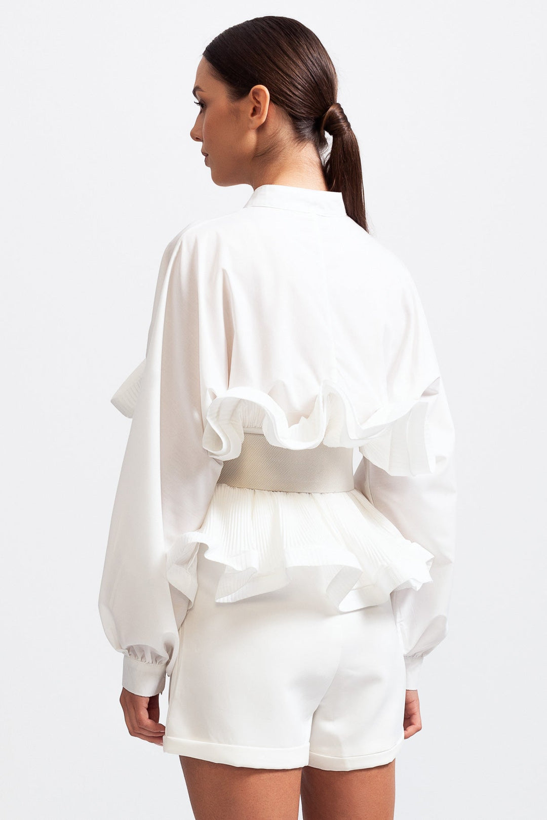 Women’s Ruffle Blouse | Long Sleeve
