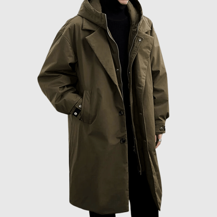 Men’s Waterproof Raincoat | Long