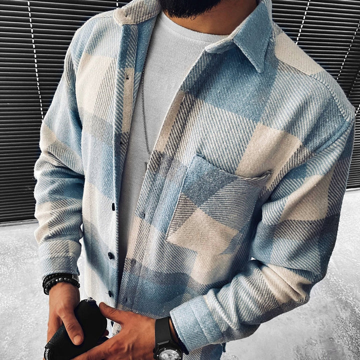 Jamie - Men's Plaid Jacket
