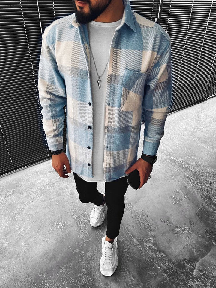 Jamie - Men's Plaid Jacket