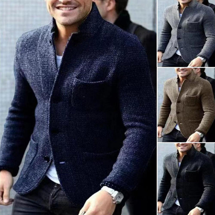 Royce - Knitted blazer with buttons for men