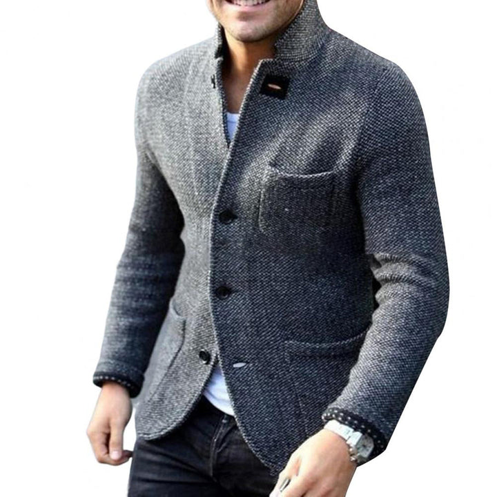 Royce - Knitted blazer with buttons for men