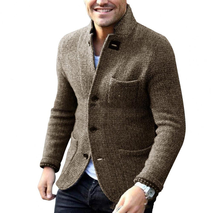 Royce - Knitted blazer with buttons for men