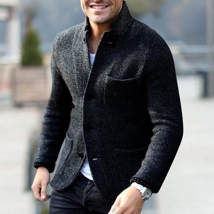 Royce - Knitted blazer with buttons for men
