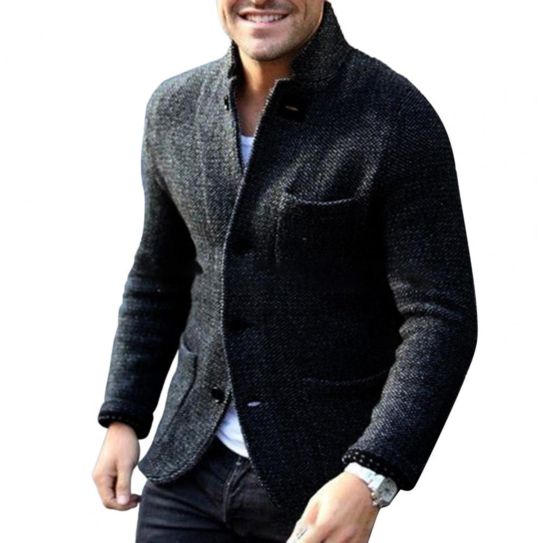 Royce - Knitted blazer with buttons for men