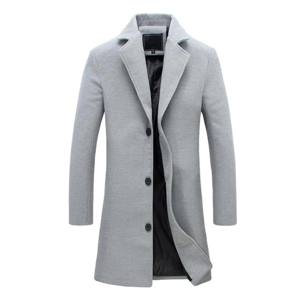 Cullen - Long winter coat for men