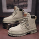Men’s Lace-Up Ankle Boots | Chunky Sole