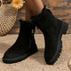 Women’s Ankle Winter Boots | Trim Detail