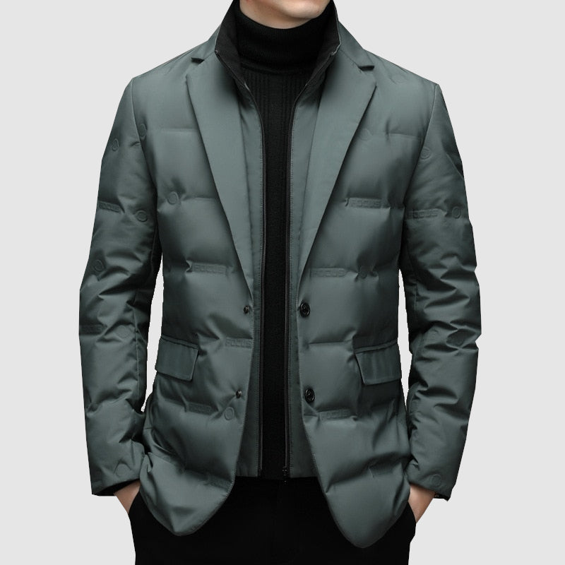 Men’s Winter Jacket | Puffer Blazer