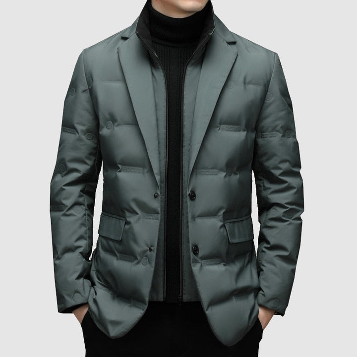 Men’s Winter Jacket | Puffer Blazer
