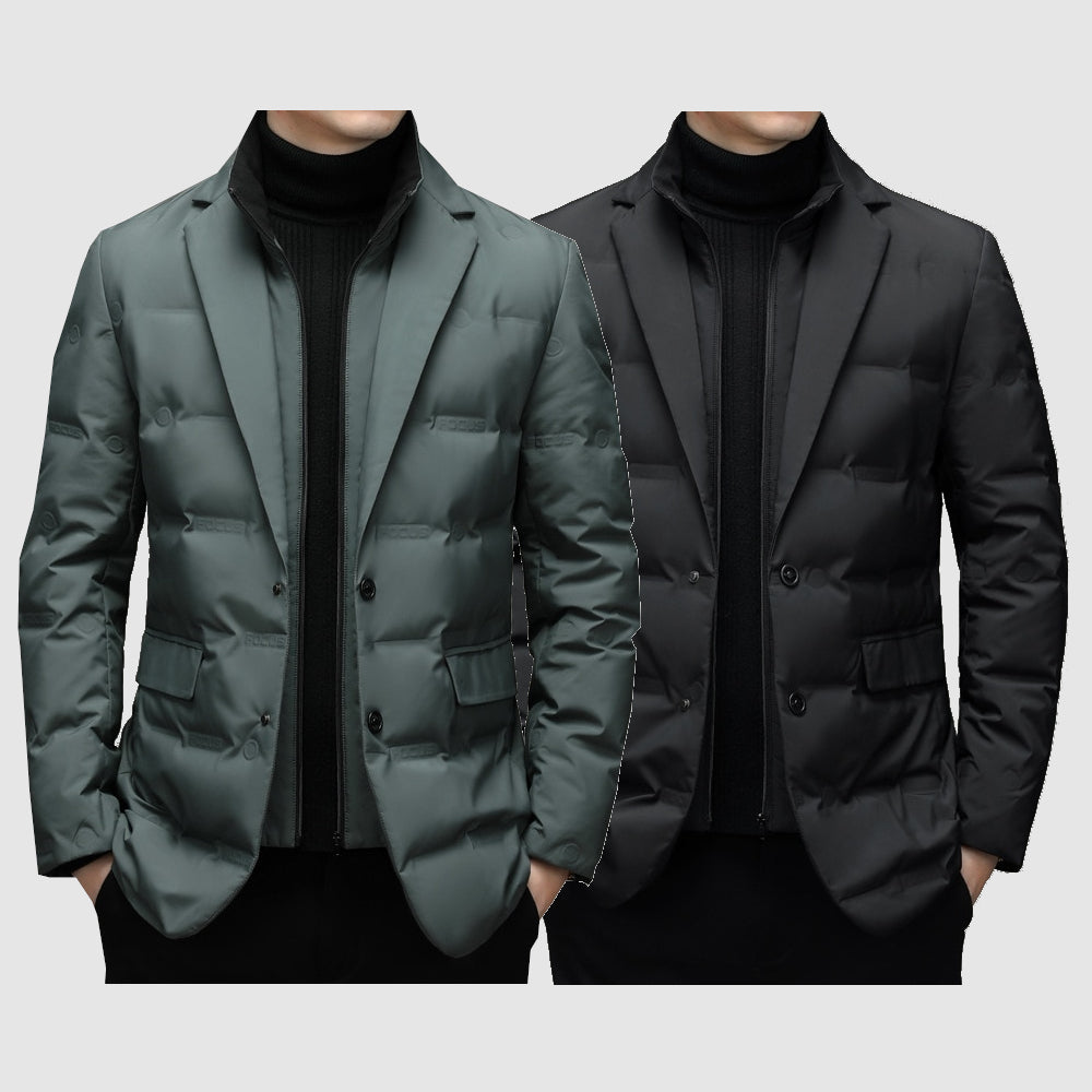 Men’s Winter Jacket | Puffer Blazer