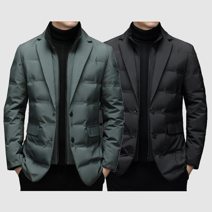 Men’s Winter Jacket | Puffer Blazer