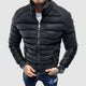 Men’s Puffer Zip-Up Jacket | Slim Fit