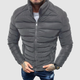 Men’s Puffer Zip-Up Jacket | Slim Fit
