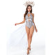 Women’s Medusa Halloween Costume | Snake Headpiece & Bodysuit with Sheer Skirt