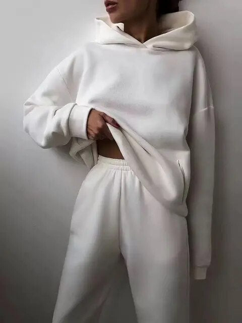 Women’s Oversized Hoodie Tracksuit | Two-Piece Set