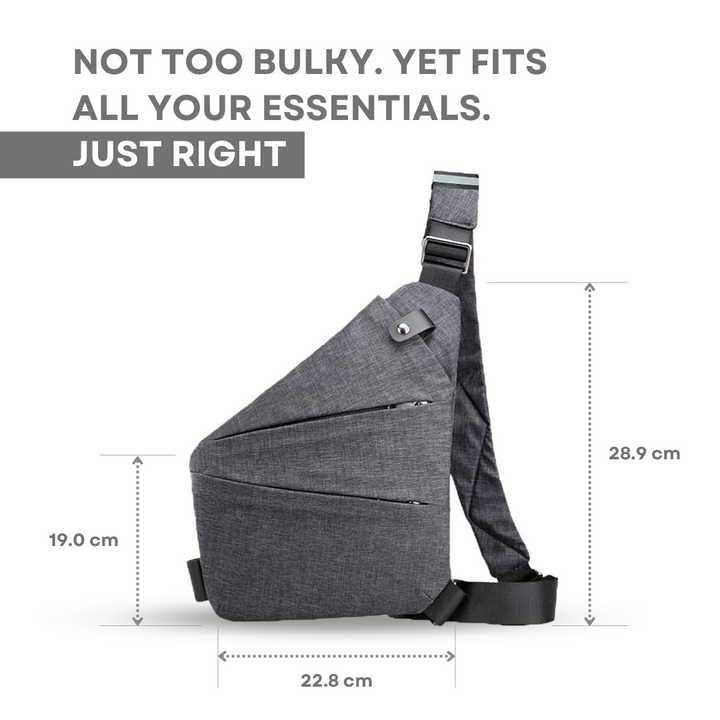 Men’s Anti-Theft Crossbody Bag | Sling
