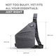 Men’s Anti-Theft Crossbody Bag | Sling