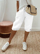 Women’s Knee-Length Shorts | Drawstring
