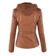 Women’s Hooded Zip-Up Jacket | Slim Fit