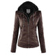 Women’s Hooded Zip-Up Jacket | Slim Fit