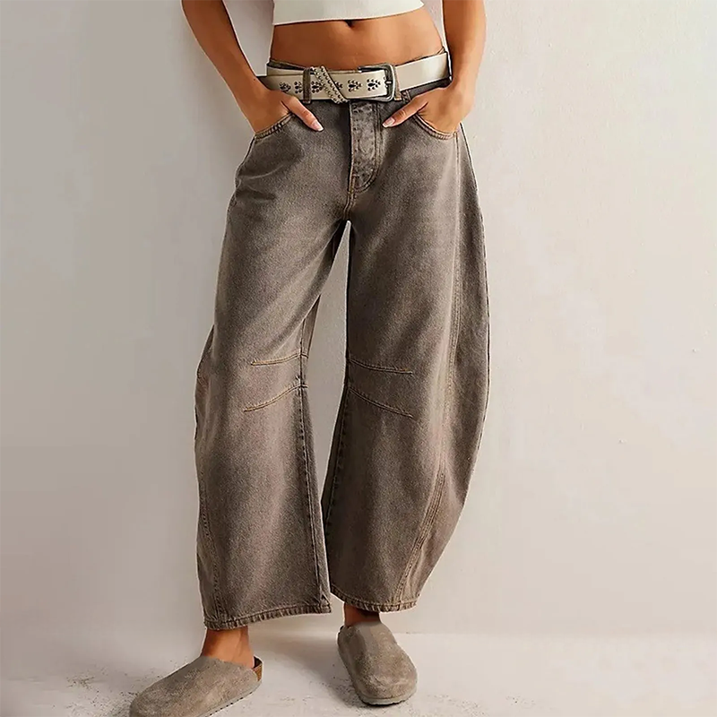 Women’s Wide Leg Trousers | Casual Fit