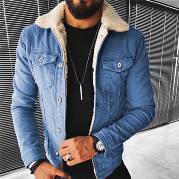 Lance - Men's denim jacket stylish design