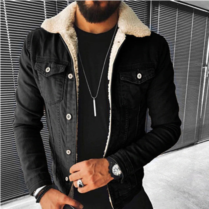Lance - Men's denim jacket stylish design