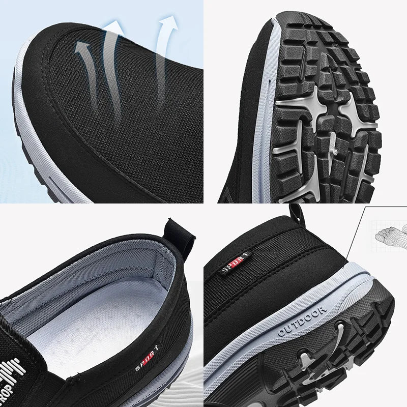 Men’s Slip-On Walking Shoes | Orthopaedic