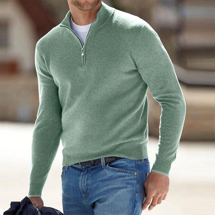 Darren - Men's zippered sweater