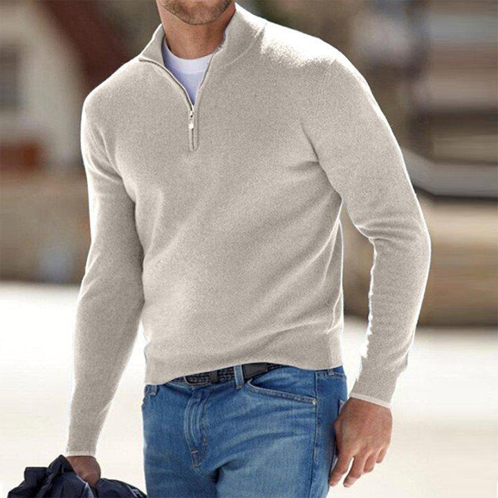 Darren - Men's zippered sweater