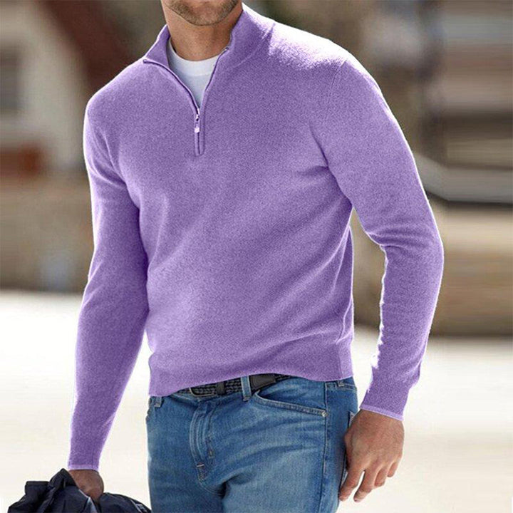 Darren - Men's zippered sweater
