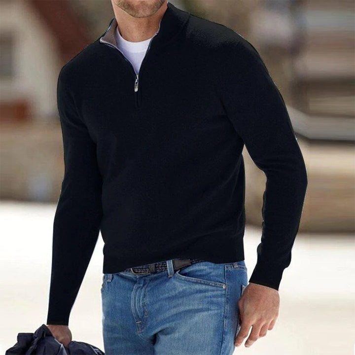 Darren - Men's zippered sweater