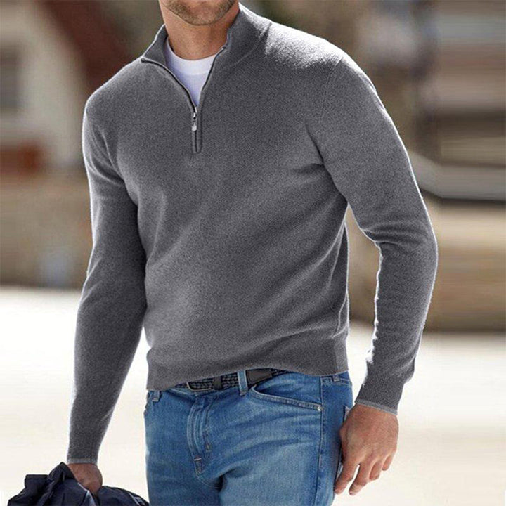 Darren - Men's zippered sweater
