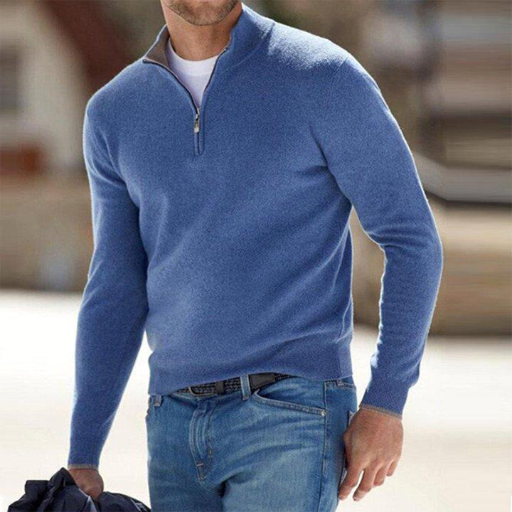 Darren - Men's zippered sweater