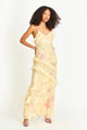 Women’s Ruffle Floral Dress | Maxi