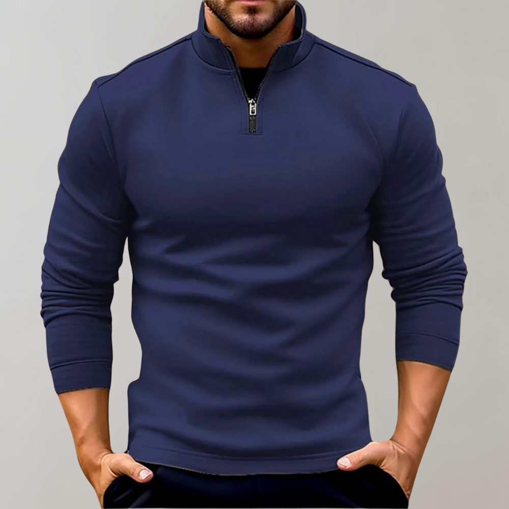 Ayaan - Zip sweater for men