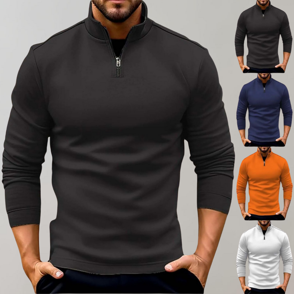 Ayaan - Zip sweater for men