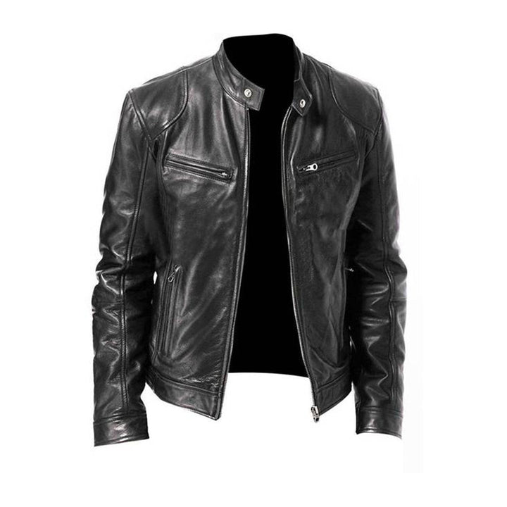 Quentin - Leather jacket designed for men