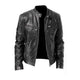 Men’s Moto Biker Jacket | Zip-Up