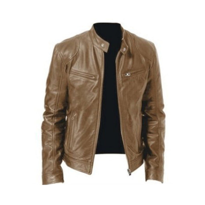 Quentin - Leather jacket designed for men