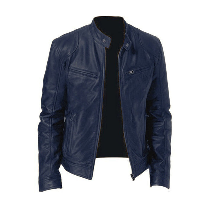 Quentin - Leather jacket designed for men
