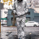 Unisex Oversized Hoodie Set | Graffiti Print