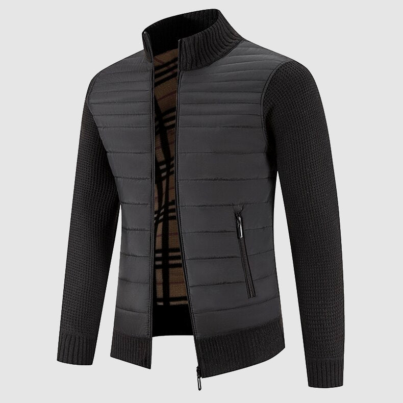 Men’s Quilted Jacket | Zip-Up