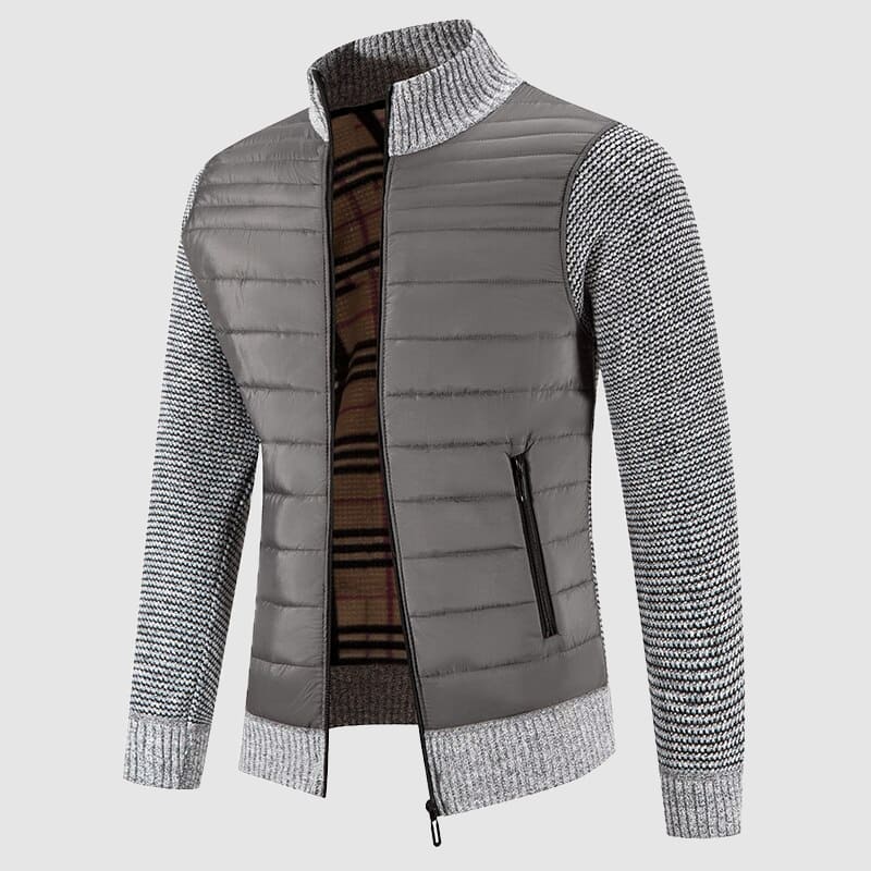 Men’s Quilted Jacket | Zip-Up