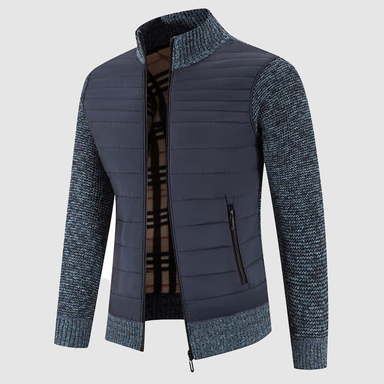 Men’s Quilted Jacket | Zip-Up