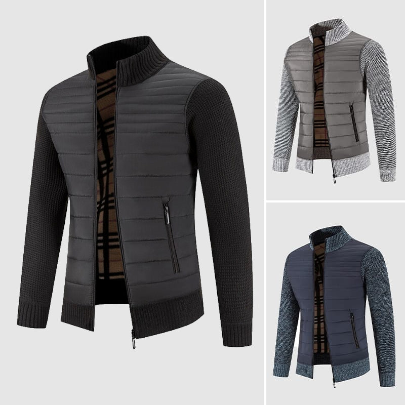 Men’s Quilted Jacket | Zip-Up